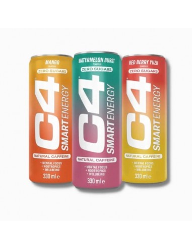 C4 SMART CARBONATED 330ML CELLULOR