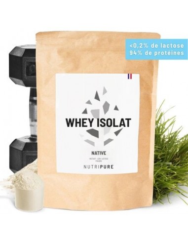 WHEY ISOLATE NATIVE 750G NUTRIPURE