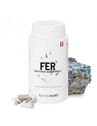 BISGLYCINATE DE FER 60CAPS NUTRIPURE