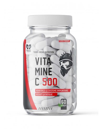 VITAMIN C 500MG 60KAPSELN TWINS VIKING