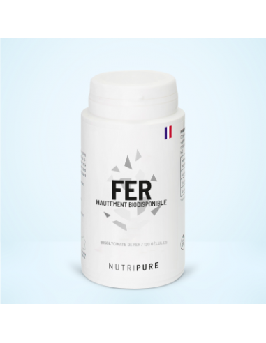 BISGLYCINATE DE FER 120CAPS NUTRIPURE